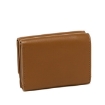 Picture of FURLA 1927 Tri-fold Leather Wallet In Cognac H