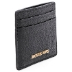 Picture of MICHAEL KORS Money Pieces Leather Card Holder- Black