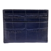 Picture of COACH Black Ladies Textured Leather Card Case