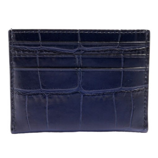 Picture of COACH Black Ladies Textured Leather Card Case