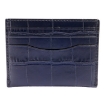 Picture of COACH Black Ladies Textured Leather Card Case