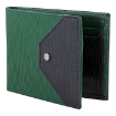 Picture of PICASSO AND CO Leather Wallet- Green/Navy Blue
