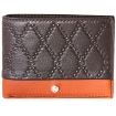 Picture of PICASSO AND CO Two-Tone Leather Wallet- Brown/Tan
