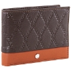 Picture of PICASSO AND CO Two-Tone Leather Wallet- Brown/Tan