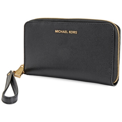 Picture of MICHAEL KORS Jet Set Travel Large Smartphone Wristlet - Black