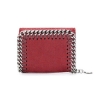 Picture of STELLA MCCARTNEY Ladies Falabella Small Flap Wallet -Red