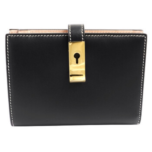 Picture of BALLY April Black Leather Wallet