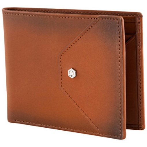 Picture of PICASSO AND CO Leather Wallet- Tan