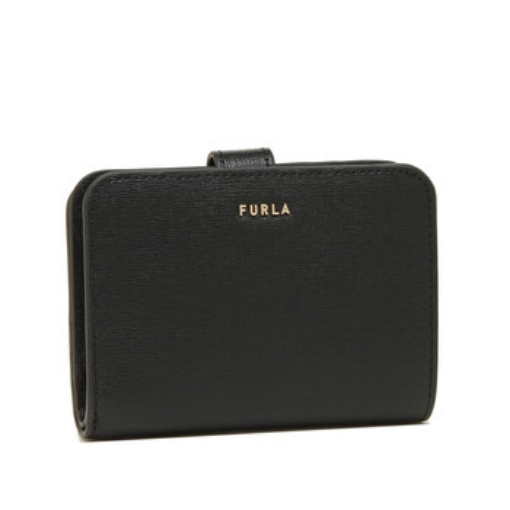 Picture of FURLA Zip Around Black Leather Wallet