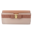 Picture of SALVATORE FERRAGAMO Heritage Vara Bow Continental Wallet - Beige