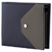 Picture of PICASSO AND CO Leather Wallet- Navy Blue/ Gray