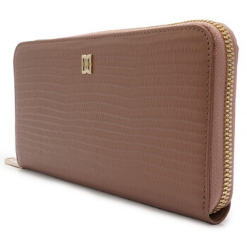 Picture of DAKS Ladies Henley Tan Leather Zip-around Wallet