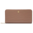 Picture of DAKS Ladies Henley Tan Leather Zip-around Wallet