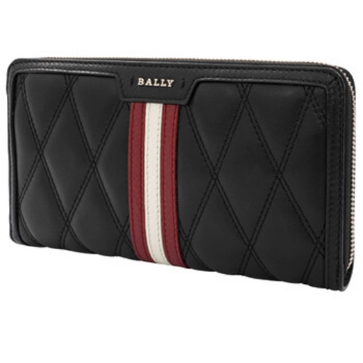 Picture of BALLY Ladies Black Dalen Quilted Wallet