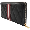 Picture of BALLY Ladies Black Dalen Quilted Wallet