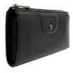 Picture of LONGCHAMP Le Pliage Cuir Black 001 Ladies 3.9 x 7.7 in Wallets