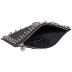 Picture of PHILIPP PLEIN Ladies Black Faux-leather Crystal Stud Clutch Bag