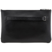 Picture of VERSACE Black Leather Grecca Clutch Bag