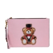 Picture of MOSCHINO Ladies Pink Teddy Bear Clutch
