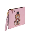 Picture of MOSCHINO Ladies Pink Teddy Bear Clutch