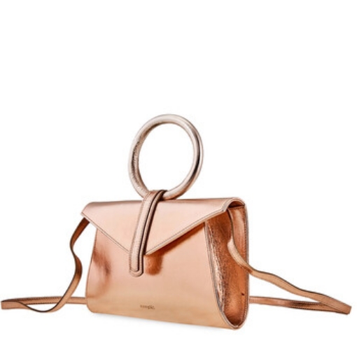 Picture of COMPLET Ladies Valery Mini Rose Gold Clutch Bag