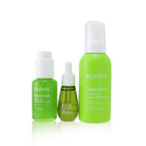 Picture of ELEMIS - Superfood Superstars Set: CICA Calm Cleansing Foam 180ml+ CICA Calm Hydration Juice 50ml+ Facial Oil 15m 3pcs