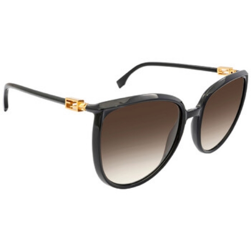 Picture of FENDI Brown Butterfly Ladies Sunglasses