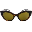 Picture of VERSACE Dark Brown Cat Eye Ladies Sunglasses