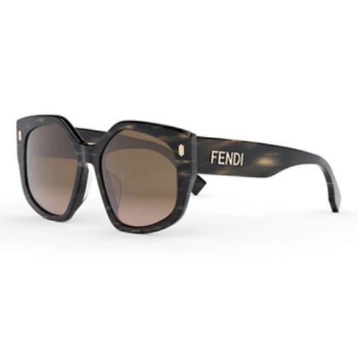 Picture of FENDI Bordeaux Geometric Ladies Sunglasses