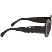 Picture of ALAIA Azzedine Grey Rectangular Ladies Sunglasses