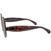 Picture of ALAIA Azzedine Brown Round Ladies Sunglasses