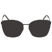 Picture of SAINT LAURENT Black Butterfly Ladies Sunglasses