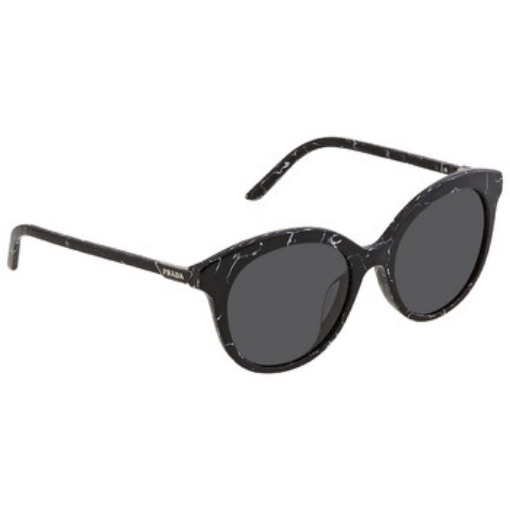 Picture of PRADA Dark Gray Round Ladies Sunglasses