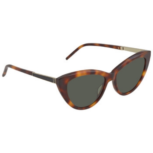 Picture of SAINT LAURENT Green Cat Eye Ladies Sunglasses