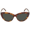 Picture of SAINT LAURENT Green Cat Eye Ladies Sunglasses