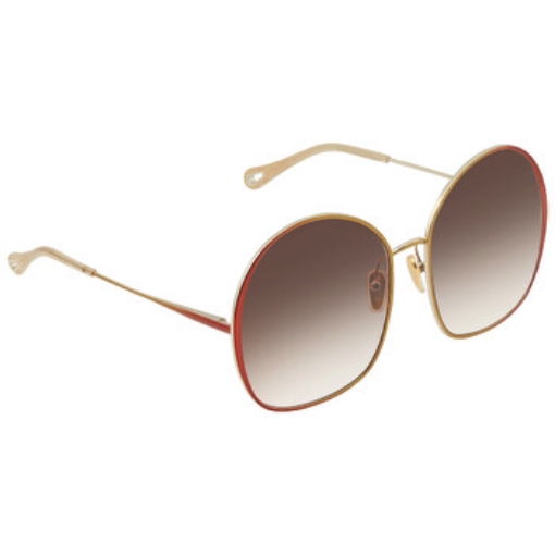 Picture of CHLOE Brown Gradient Round Ladies Sunglasses