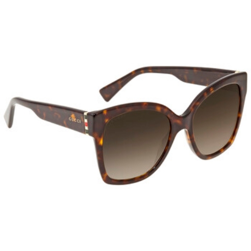 Picture of GUCCI Brown Shaded Butterfly Ladies Sunglasses