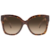 Picture of GUCCI Brown Shaded Butterfly Ladies Sunglasses