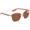 Picture of COSTA DEL MAR PALOMA Copper Silver Mirror Polarized Polycarbonate Ladies Sunglasses