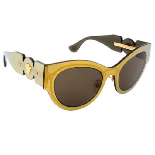 Picture of VERSACE Brown Cat Eye Ladies Sunglasses