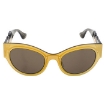 Picture of VERSACE Brown Cat Eye Ladies Sunglasses