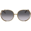 Picture of GUCCI Grey Gradient Round Ladies Sunglasses