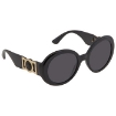 Picture of VERSACE Dark Gray Round Ladies Sunglasses