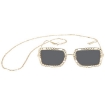 Picture of GUCCI Grey Rectangular Ladies Sunglasses