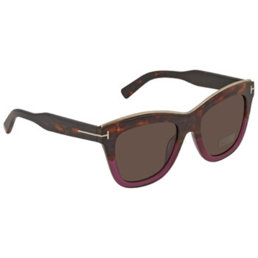 Picture of TOM FORD Julie Brown Cat Eye Ladies Sunglasses