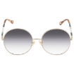 Picture of CHLOE Blue Round Ladies Sunglasses