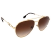 Picture of BURBERRY Carmen Brown Gradient Pilot Ladies Sunglasses