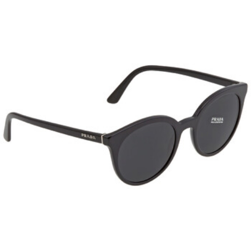 Picture of PRADA Dark Grey Round Ladies Sunglasses