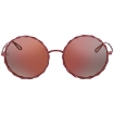 Picture of ELIE SAAB Pink Round Ladies Sunglasses