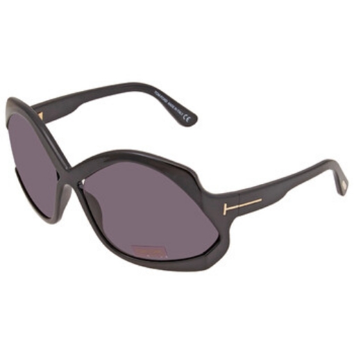 Picture of TOM FORD Cheyenne Smoke Oversized Ladies Sunglasses